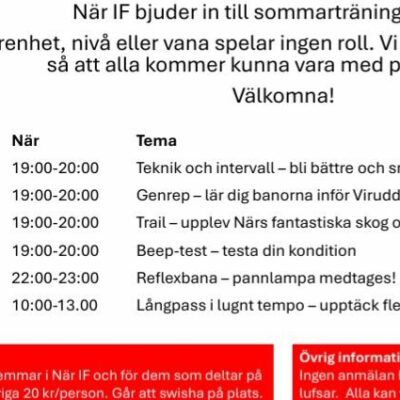 Löpträning vuxna
