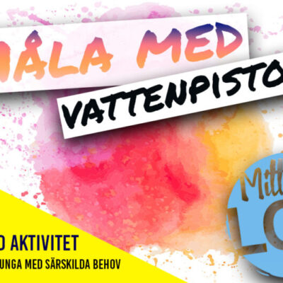 Måla med vattenpistol