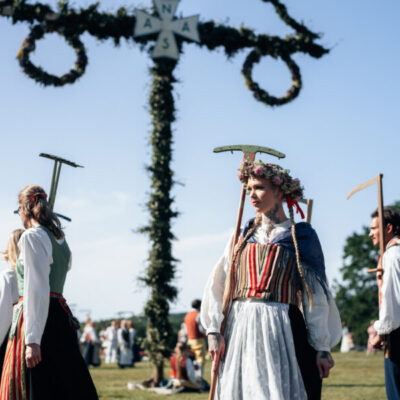 Midsommar på Nääs Slott