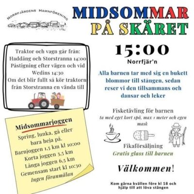 Midsommar på Skäret – Norrfjärden