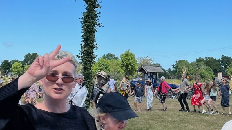 Midsommarfirande i Ardre