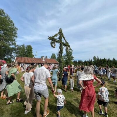 Midsommarfirande i Grönahög