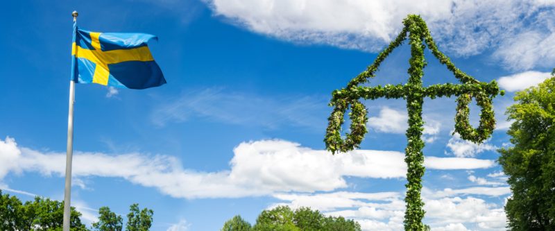 Midsommarfirande i Töreboda kommun
