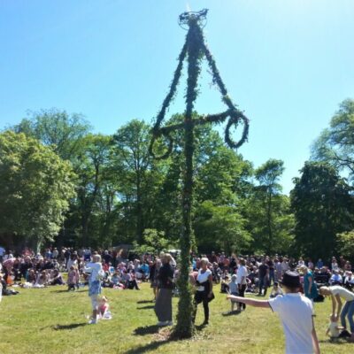Midsommarfirande i Visby