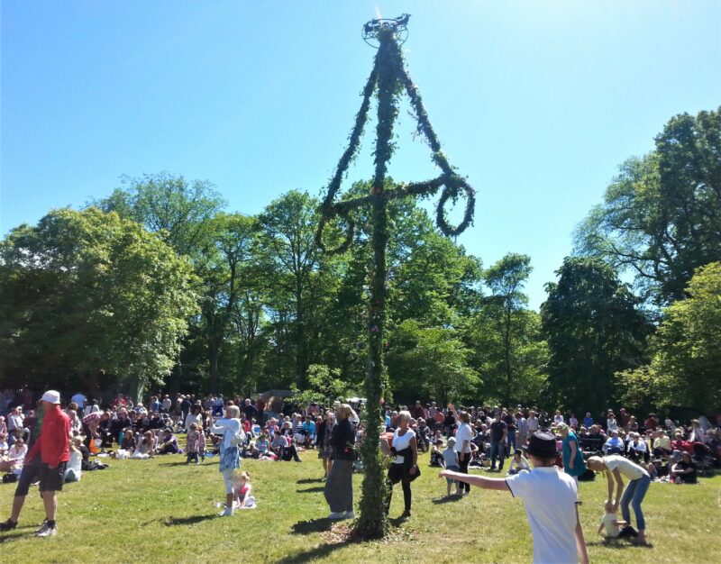 Midsommarfirande i Visby