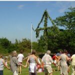 Midsommarfirande på Ekvallen Vätö
