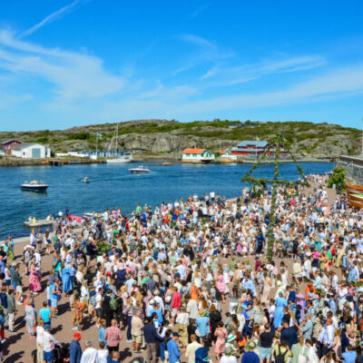 Midsommarfirande på Marstrand