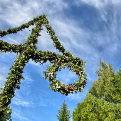 Midsommarfirande på Sudersand