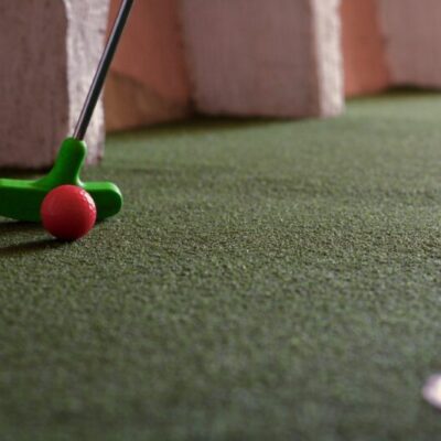 miniature golf at Fröjered’s bathing spot