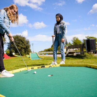 Minigolf i city