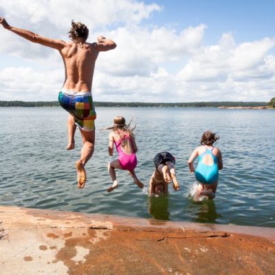 Badplatser på Hammarö