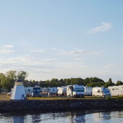 Motorhome park at Måkebergsplan