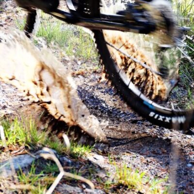 Mountainbikeled Svarta mossen vid Bjursjön