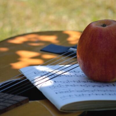 Musikpicknick vid Bergs gamla skola