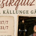 MUSIKQUIZ LIVE PÅ KÄLLUNGE GÅRD