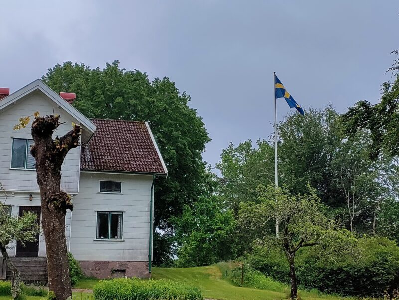 Nationaldagsfirande på hembygdsgården i Ruus