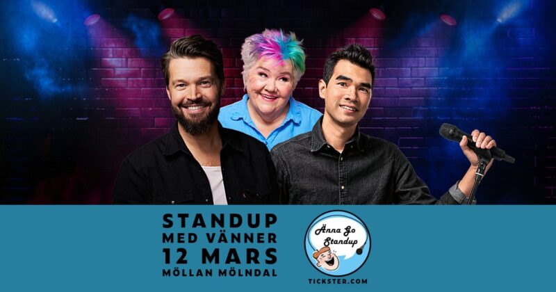 Niklas Andersson och Ann Westin – Standup med vänner Mölndal