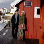 Öbarna tillsammans med kompbandet Ångmaskinen