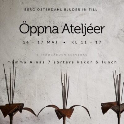 Öppna Ateljéer hos Elena BERG ÖSTERDAHL