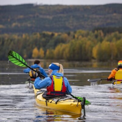 Paddla kanot i Ångermanälven