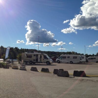 Parking area for mobile homes Bengtsfors