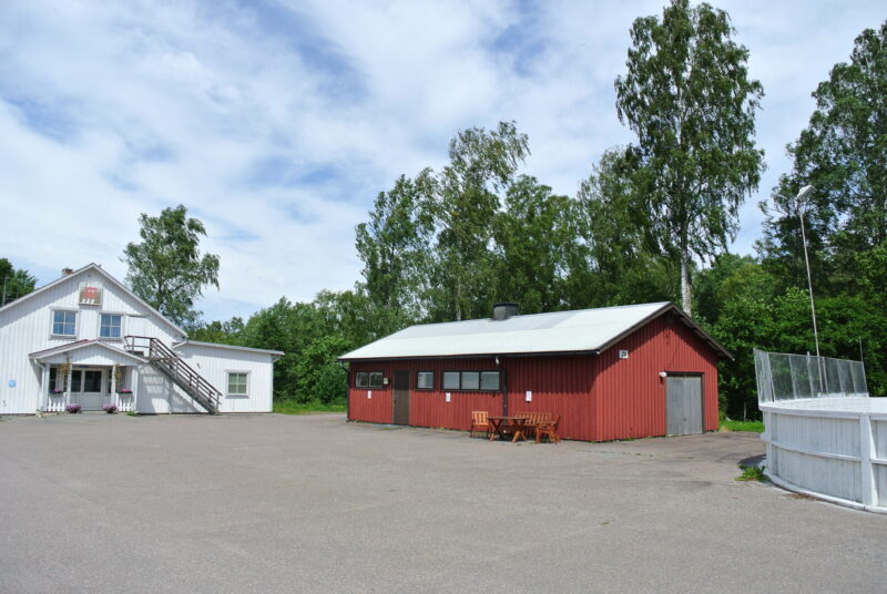 Parking place for mobile homes in Gustavsfors