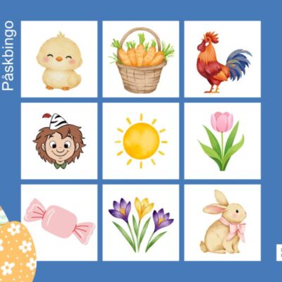 Påskbingo med Friluftsfrämjandet på Mösseberg