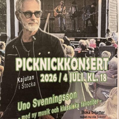 Picknickkonsert med Uno Svenningsson