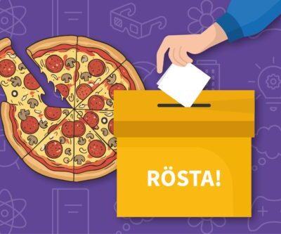 Pizza- och demokratikvällar för förstagångsväljare