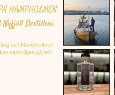 Pop up Hampholmen Nyfjäll Destilleri