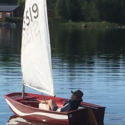 Prova på barnsegling i Segelvik