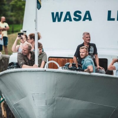 Räktur på Roxen med M/S Wasa Lejon