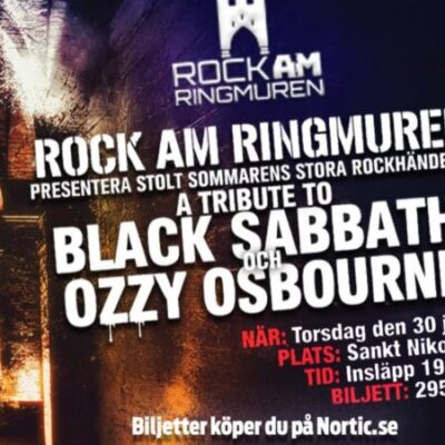 Rock Am Ringmuren i Sankt Nicolai – Välkommen till sommarens stora rockhändelse!
