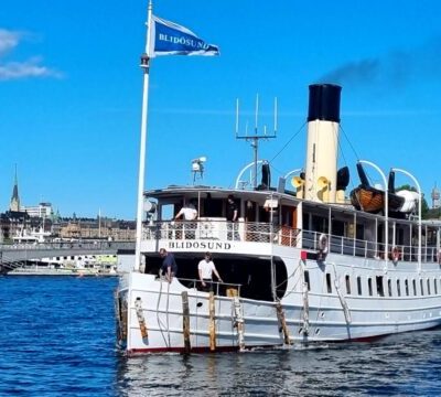 S/S Blidösund från Furusund till Stockholm