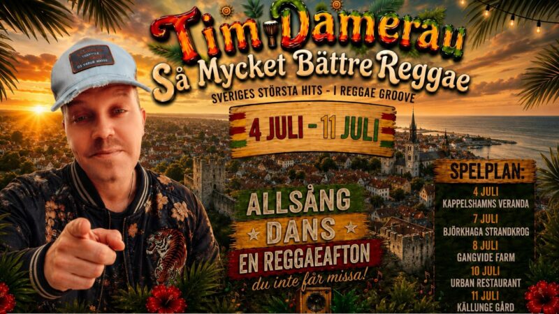 Så Mycket Bättre Reggae Tour – Björkhaga Strandkrog