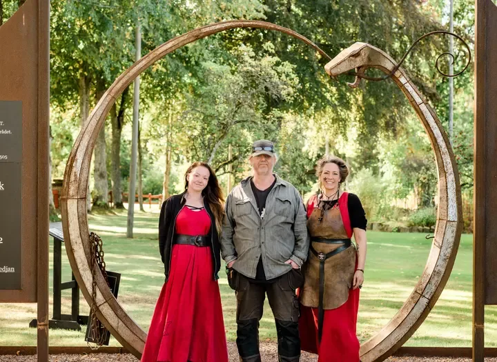 Sculpture Park Ouroboros and Smithy Therese