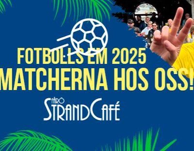 Se Fotbolls-EM på Fårö Strandcafé