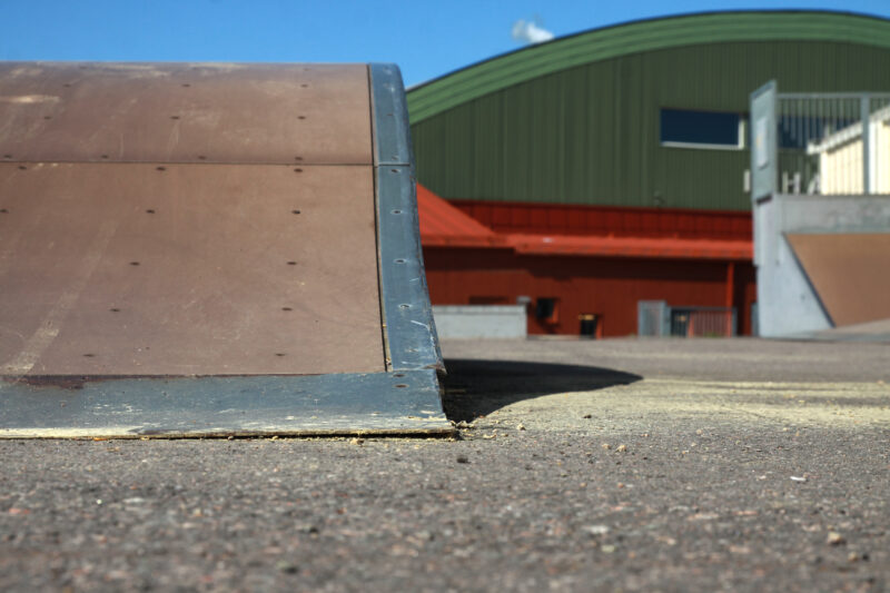 Skateboardramper i Skara