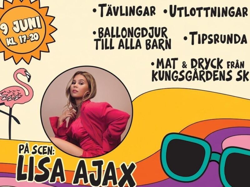 Skolavslutning i Kungsgårn´med Lisa Ajax