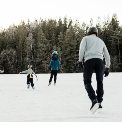 Skridskoåkning Lerum