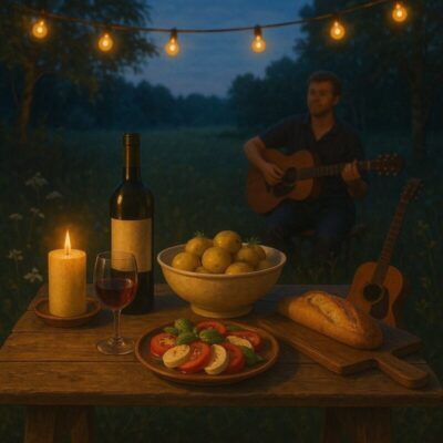 Sommarbistro med musik