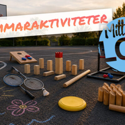 Sommarhäng med aktiviteter