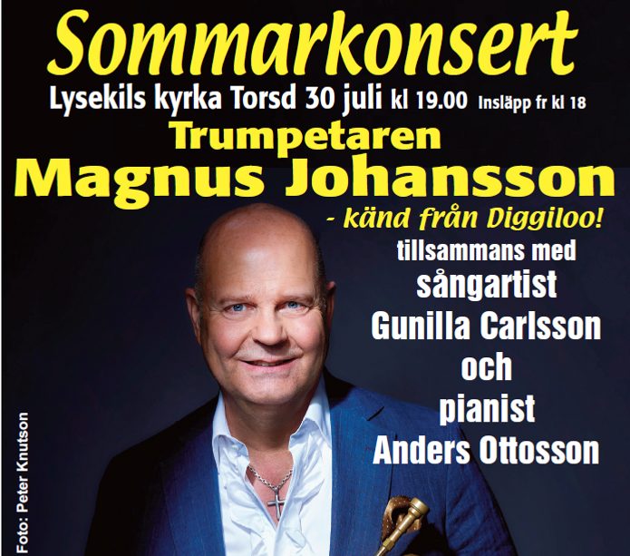 Sommarkonsert med trumpetaren Magnus Johansson