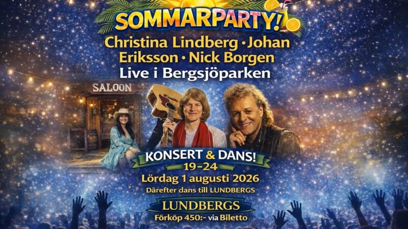 Sommarparty – Bergsjöparken