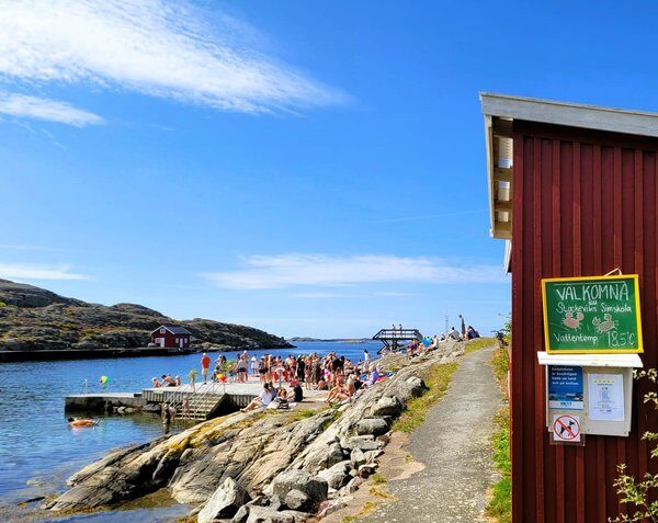 Sommarsimskola i Stockevik