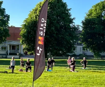 Sommarträning i Stadsparken