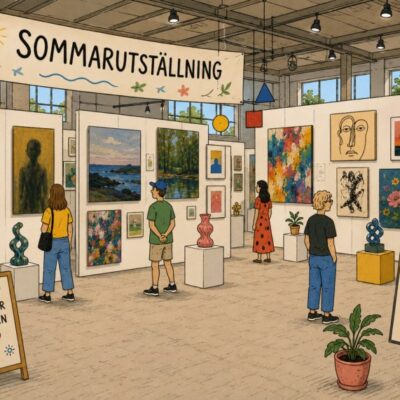Sommarutställning – Allékonst Mariestad