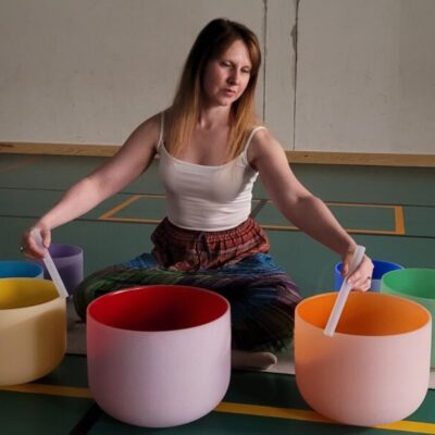 Sound Healing Meditation med kristallskålar
