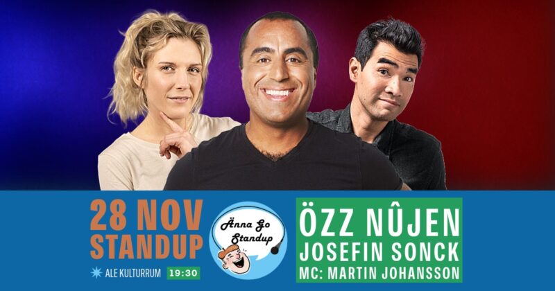 Standup med Özz Nüjen och Josefin Sonck