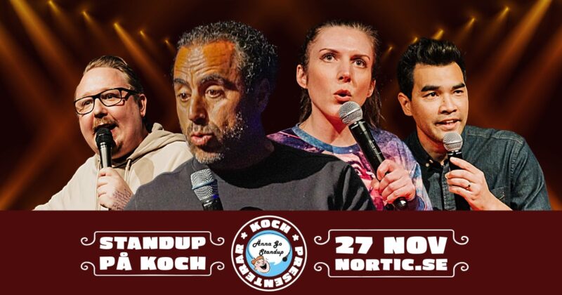 Standup med Özz Nüjen och Josefin Sonck på Koch